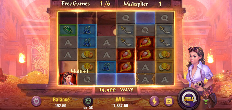 JILI Golden Temple Slot - Multi+1 Symbol