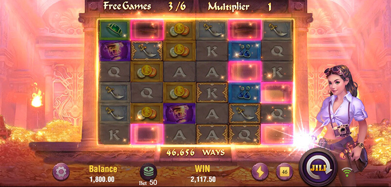 JILI Golden Temple Slot - Randomly Selects Symbol Convert