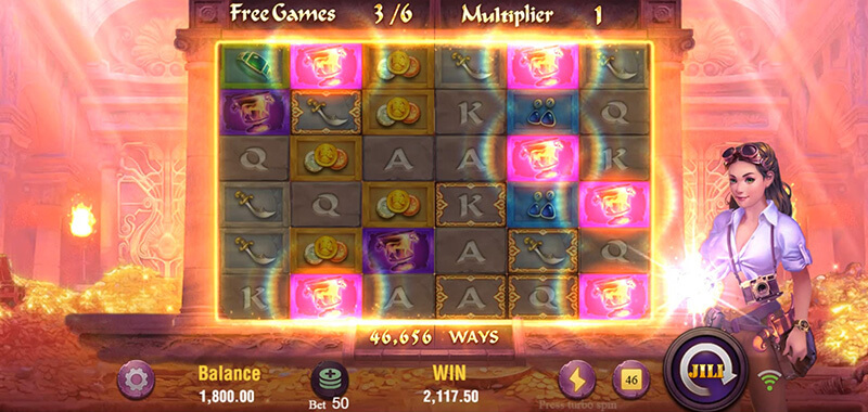 JILI Golden Temple Slot - Golden Treasure Activates