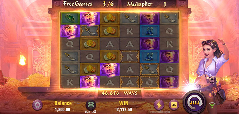 JILI Golden Temple Slot - Golden Treasure Activates