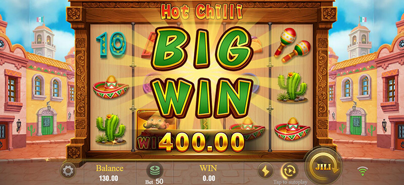 JILI Hot Chilli Slot - Big Win