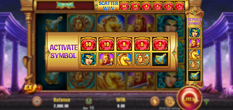 JILI Medusa Slot - Betting Option - Unlock & Activate Symbol