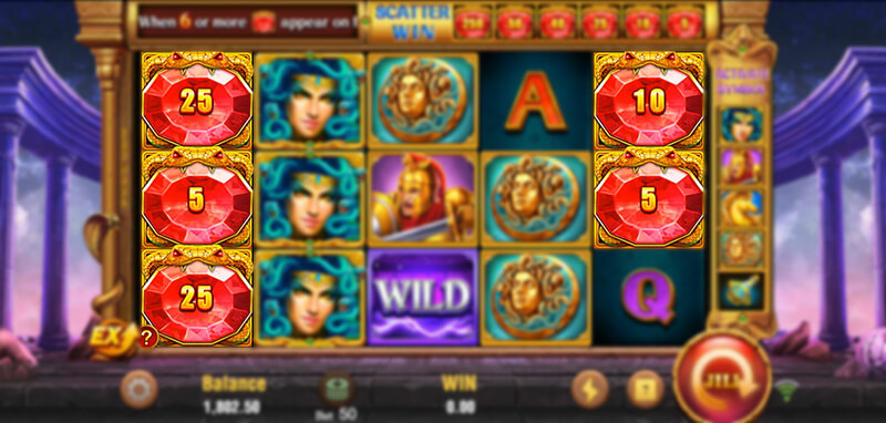 JILI Medusa Slot - Scatter Symbol