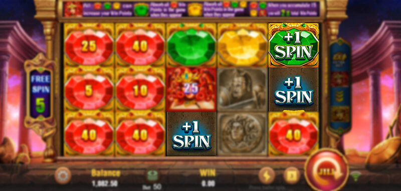 JILI Medusa Slot - +1Spin Symbol