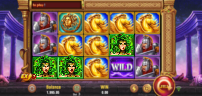 JILI Medusa Slot - Medusa Symbol