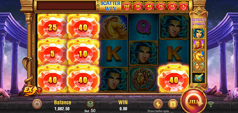 JILI Medusa Slot - Free Spins Bonus