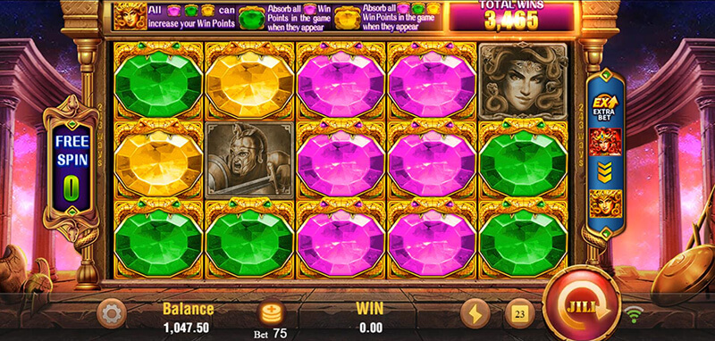 JILI Medusa Slot - Total All Symbol Winnings