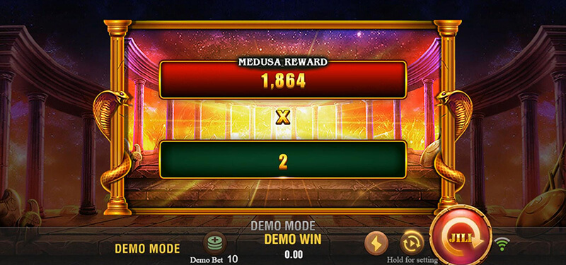 JILI Medusa Slot - Accumulated and Held 15 Symbols End