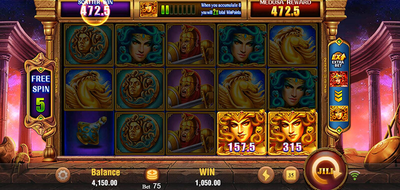 JILI Medusa Slot - Energy Bar
