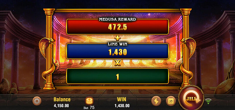 JILI Medusa Slot - Total All Winnings