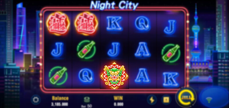JILI Night City Slot - Special Symbol