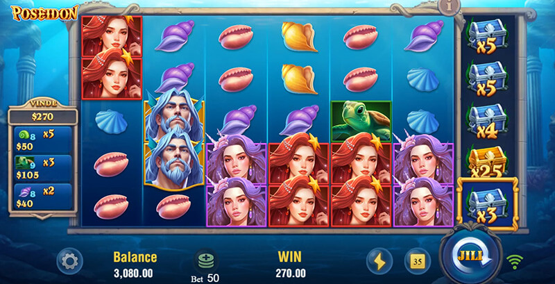 JILI Poseidon Slot - VINDE