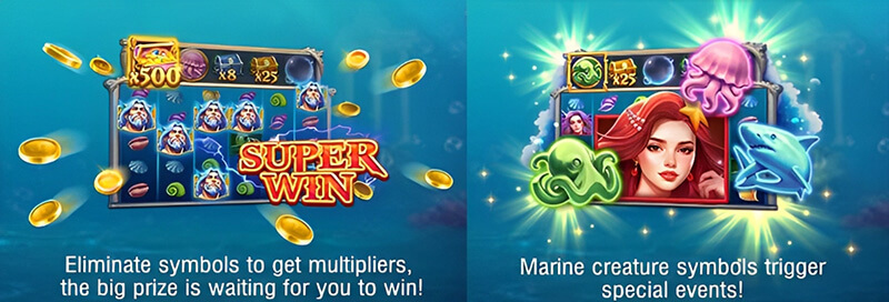 JILI Poseidon Slot - Bonus Features