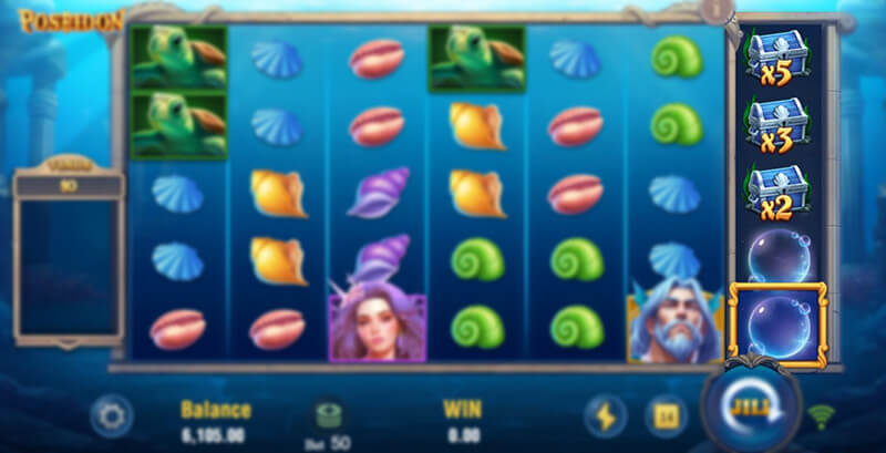 JILI Poseidon Slot - The 7th Reel