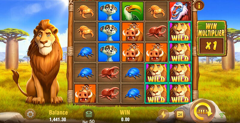 JILI Safari Mystery Slot - Mystery Symbol Reveal