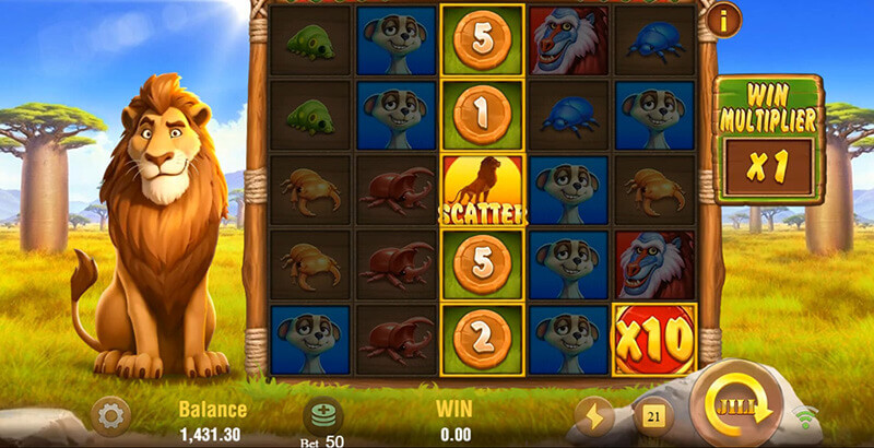 JILI Safari Mystery Slot - Multiplier Symbol