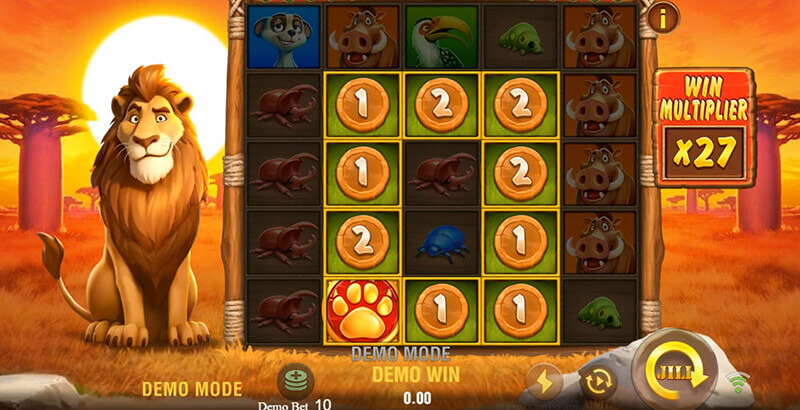 JILI Safari Mystery Slot - Nudge Up Symbol