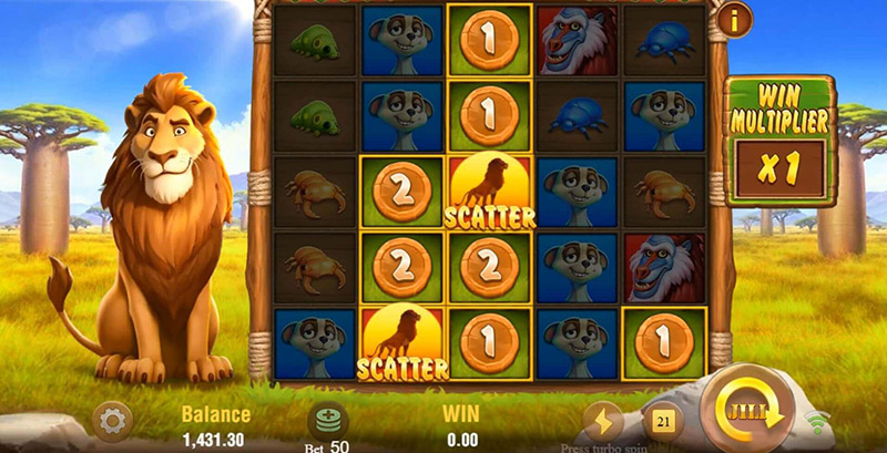 JILI Safari Mystery Slot - Scatter Symbol