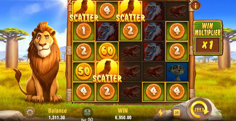 JILI Safari Mystery Slot - Free Spins Bonus