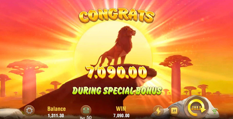 JILI Safari Mystery Slot - Total Rewards