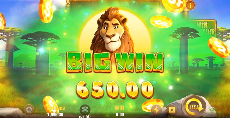 JILI Safari Mystery Slot - Big Win