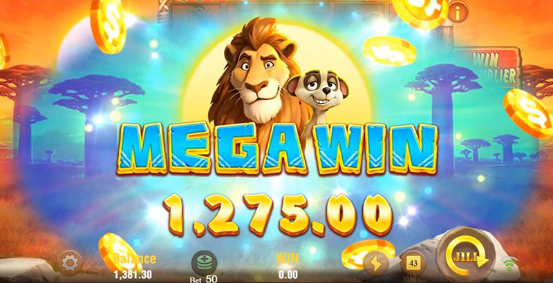 JILI Safari Mystery Slot - Mega Win