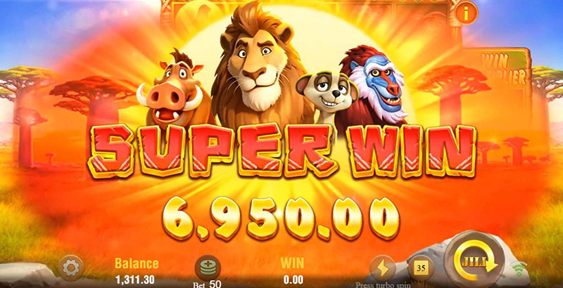 JILI Safari Mystery Slot - Super Win