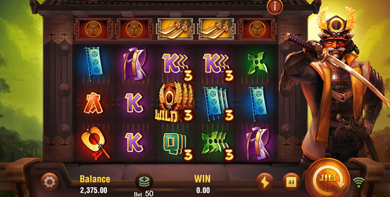 JILI Shogun Slot - Wild Splitting-Symbols