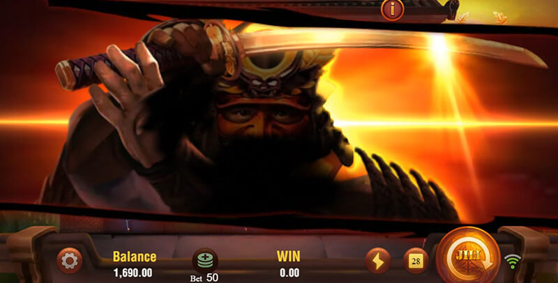 JILI Shogun Slot - Samurai Warrior Appears On the Screen
