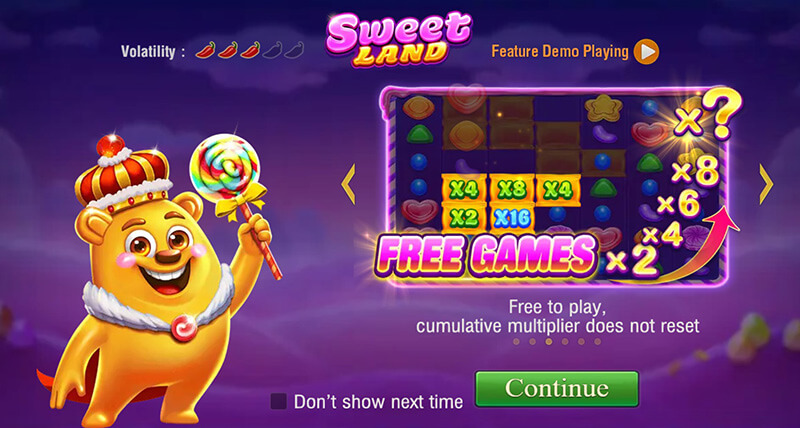 JILI Sweet Land Slot Game