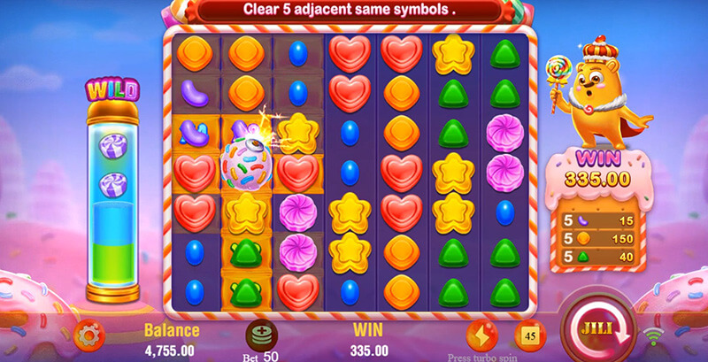 JILI Sweet Land Slot - Wild Bombs