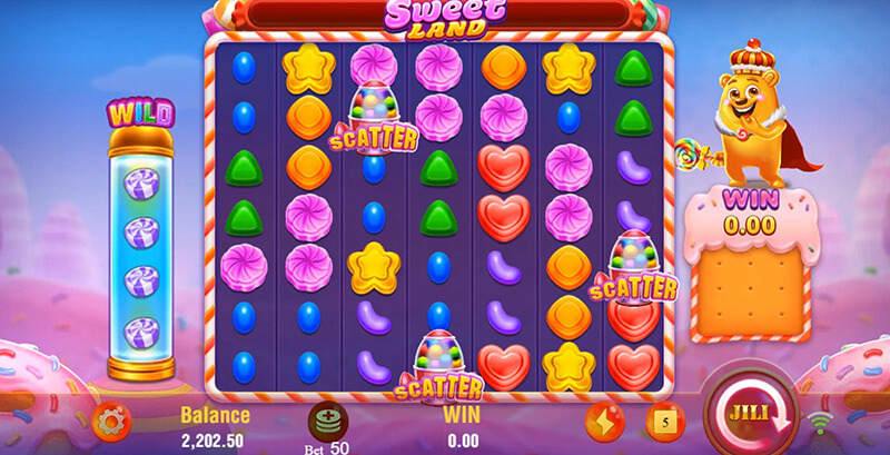 JILI Sweet Land Slot - Free Spins Bonus
