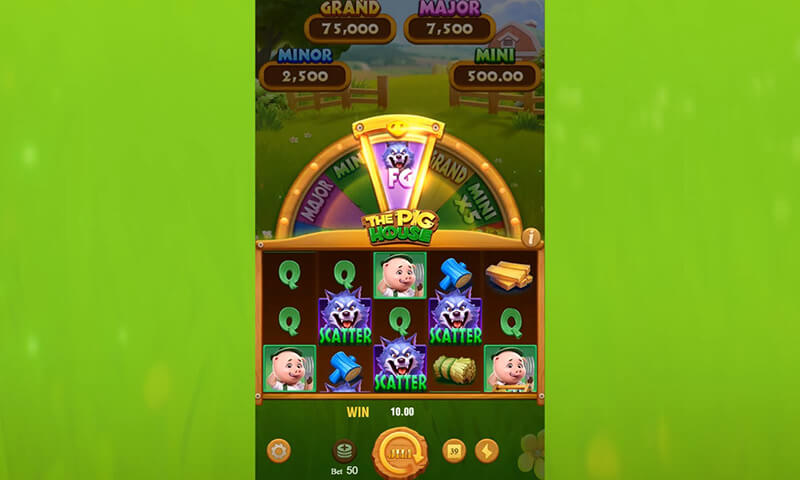 JILI The Pig House Slot - Normal Free Game Mode