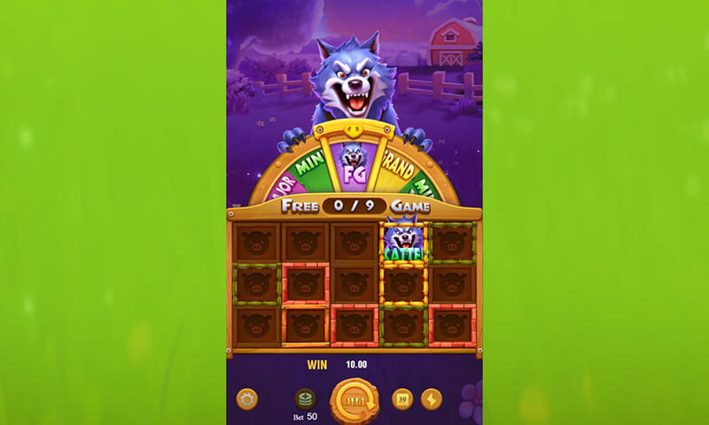 JILI The Pig House Slot - Frame Level