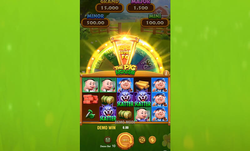 JILI The Pig House Slot - Super Free Game Mode