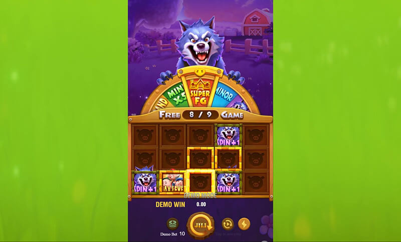 JILI The Pig House Slot - Upgraded Max Level Symbol