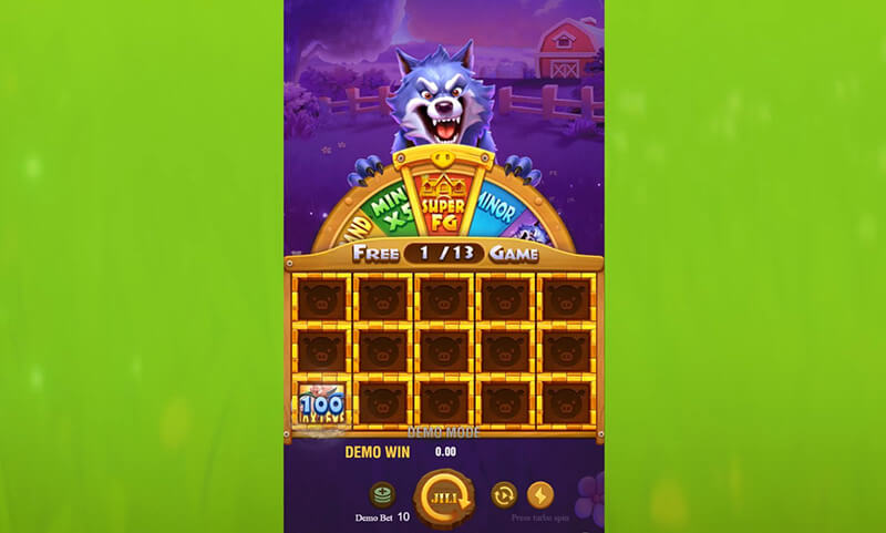 JILI The Pig House Slot - 10x Rewards