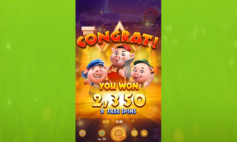 JILI The Pig House Slot - Total Win