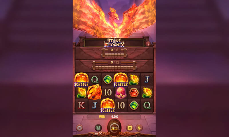 JILI Trial of Phoenix Slot - Scatter Symbol