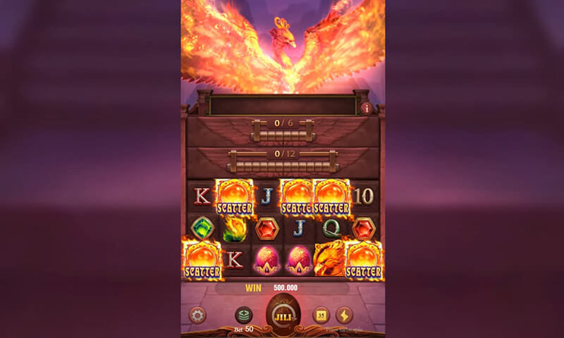 JILI Trial of Phoenix Slot - Free Spins Bonus