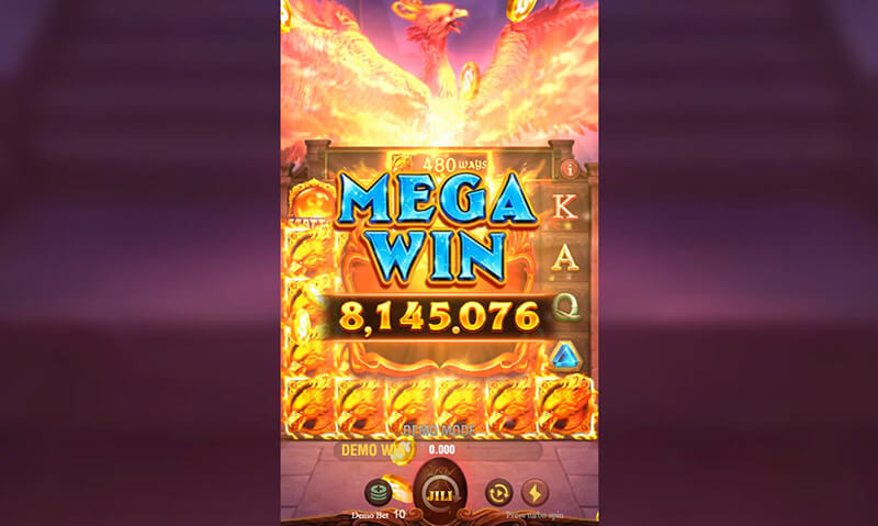 JILI Trial of Phoenix Slot - Mega Win