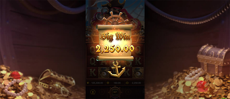 PG Captain's Bounty Slot - Big Win