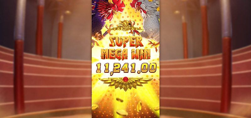 PG Rooster Rumble Slot - Super Mega Win